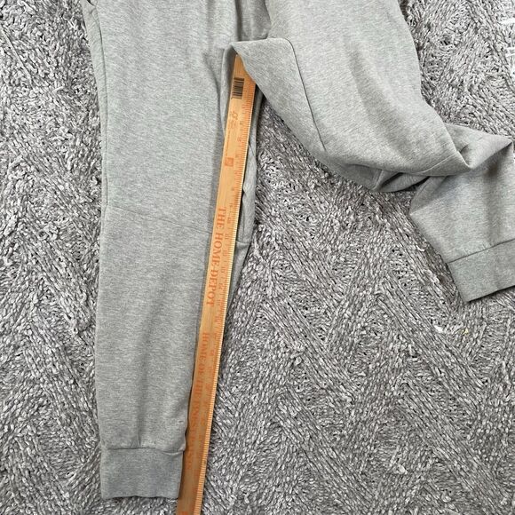 Nike Tech Fleece Jogger Pants Men's Size Large Gray Activewear Zip Pocket Gym - Picture 6 of 8